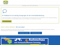 kauf-lokal-muellheim.de Webseite Vorschau