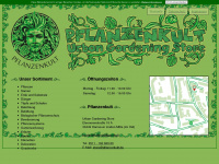 pflanzenkult.de Webseite Vorschau