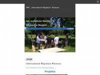 i-m-m.org Webseite Vorschau
