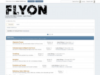 flyon.at Webseite Vorschau