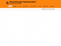 physiotherapie-hartmannsdorf.de Webseite Vorschau