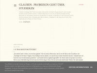 glaubenprobieren.blogspot.com Webseite Vorschau