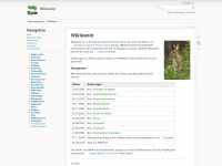 wikikanin.de Webseite Vorschau