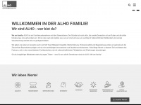 alho-gruppe.com Webseite Vorschau