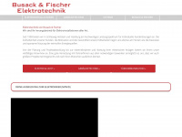 elektro-busack-fischer.de Webseite Vorschau