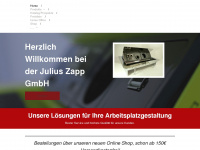 julius-zapp.de Webseite Vorschau