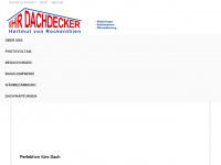 daecher-von-rockenthien.de Webseite Vorschau