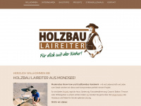 holzbau-laireiter.at Webseite Vorschau