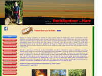 rockrentner-harz.de Webseite Vorschau