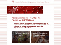 fff-basel.ch Webseite Vorschau