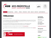 kues-markt-indersdorf.de Webseite Vorschau