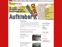 digi-printservice.com Webseite Vorschau