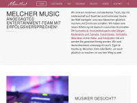 melcher-music.de Webseite Vorschau