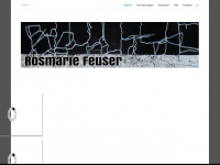 rosmarie-feuser.de Webseite Vorschau