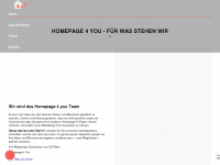 homepage-4-you.at Webseite Vorschau