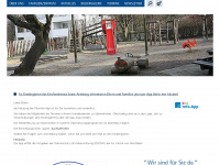 bonhoeffer-kindergarten-neheim.de Webseite Vorschau