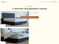 hansetextil.fr Webseite Vorschau