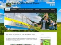 solar-allerfaehre.de Webseite Vorschau