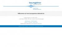 baumgaertner-elektronik.de Webseite Vorschau