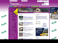 oslony21.pl Webseite Vorschau