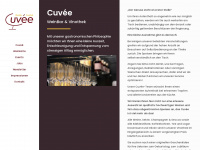 cuvee-weinbar.de Webseite Vorschau