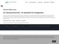 as-abwassertechnik.de Webseite Vorschau