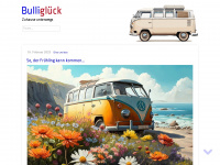 bulliglueck.de Webseite Vorschau