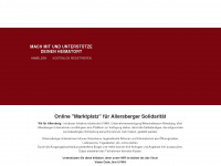wir-fuer-allersberg.de Webseite Vorschau