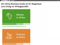 africa-business-guide.de Webseite Vorschau