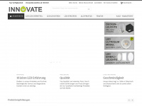 innovate.co.at Webseite Vorschau