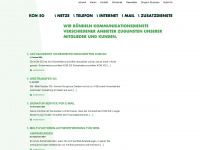 komsg.ch Webseite Vorschau