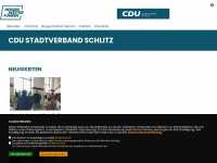cduschlitz.de Webseite Vorschau