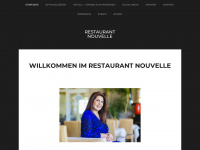 nouvelle-restaurant.de Webseite Vorschau
