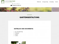 garten-walther.de Webseite Vorschau