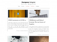 european-zeitgeist.net Webseite Vorschau