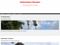 wetterstation-nierstein.de Webseite Vorschau