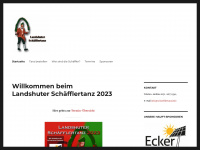 schaefflertanz.info Webseite Vorschau