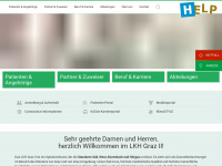 lkh-graz2.at Webseite Vorschau