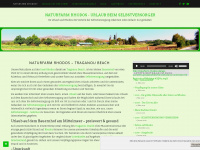 naturfarm-rhodos.de Webseite Vorschau
