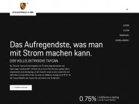 porsche-taycan.ch Webseite Vorschau