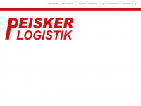 peisker-logistik.de Webseite Vorschau