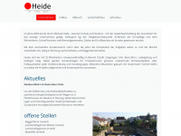 michael-heide.com Webseite Vorschau