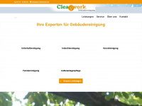 sa-cleanwork.de Webseite Vorschau
