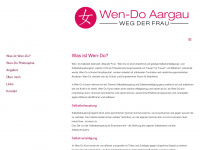 wendo-aargau.ch Webseite Vorschau