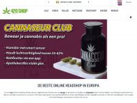 420shop.nl Webseite Vorschau