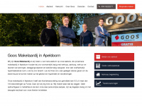 goos.nl Webseite Vorschau
