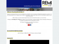 remi-tv.de Webseite Vorschau