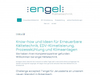 engel-kaeltetechnik.de Webseite Vorschau