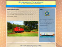 ib-lehmann.com Webseite Vorschau