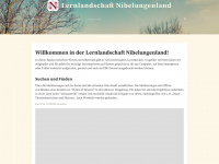 info-nibelungenland.de Webseite Vorschau